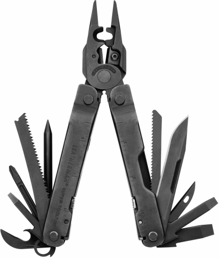 Leatherman Super Tool 300 EOD Black multifunkční nástroj s 19 funkcemi