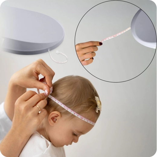 Měřicí páska do 150 cm pro kompletní sledování růstu