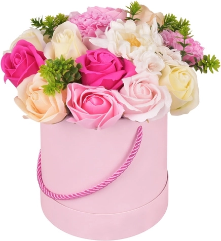 Dekorační flower box Ruhhy s realistickými květy