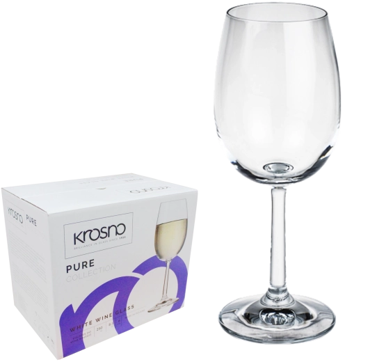 Krosno Pure sklenice na bílé víno 280 ml - 6 ks