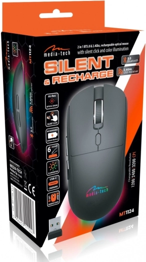 Duální bezdrát: Bluetooth 5.0 i 2,4 GHz