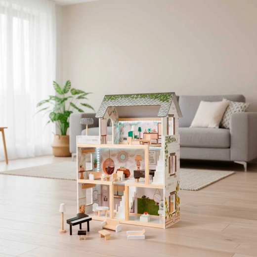 Tři patra herního světa s terasou