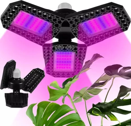 Lampa pro růst rostlin 108 LED GARDLOV, E27, 8 W