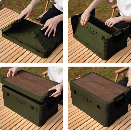 2v1: úložný box a stabilní stolek