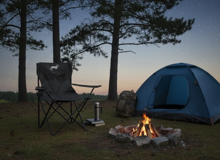 Pohodlí u ohně i u vody