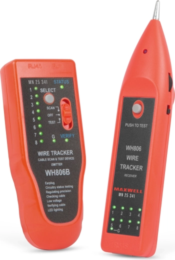 Testování RJ11 a RJ45 kabelů
