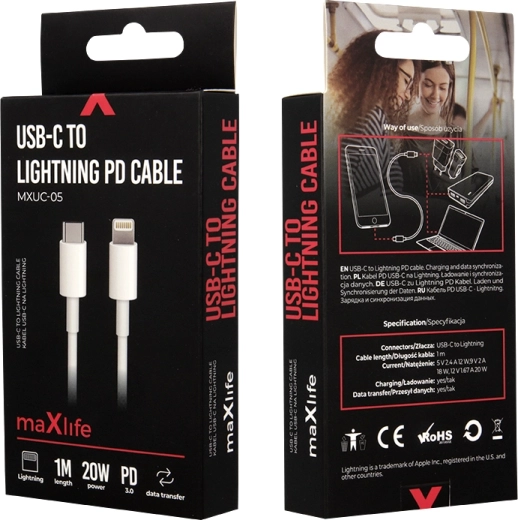 Rychlé nabíjení Power Delivery 20 W