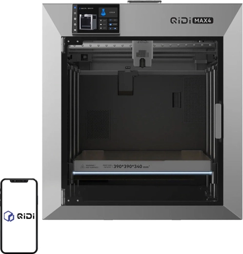 QIDI Max 4 uzavřená 3D tiskárna s vyhřívanou komorou