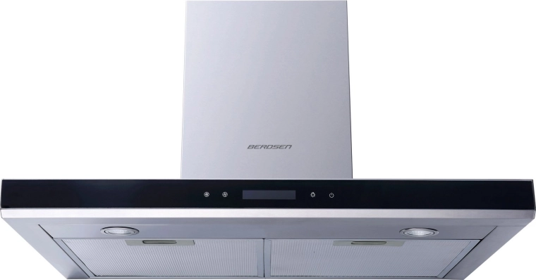 Elegantní komínový design z nerezu a skla