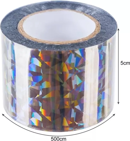 Holografický efekt a voděodolný materiál