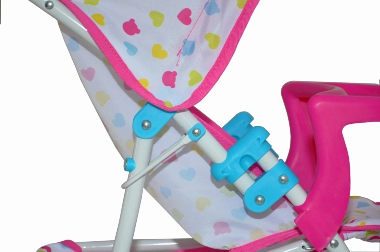 Lehký kovový rám a bezpečné popruhy