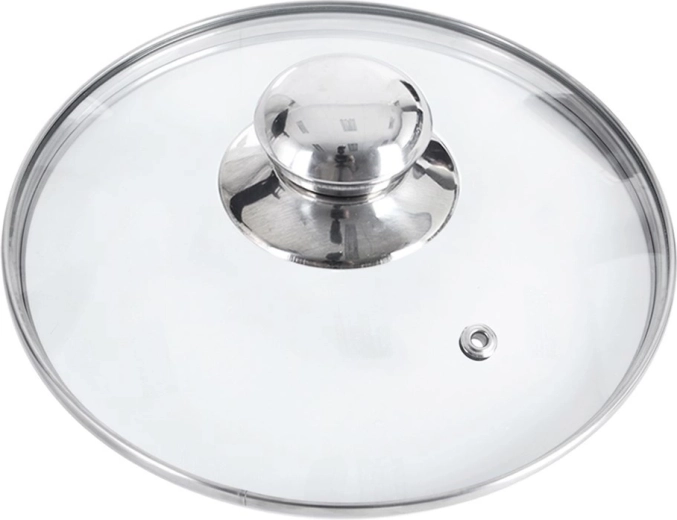 Nerezová obruba a pohodlné držadlo