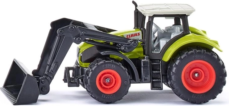 Siku traktor CLAAS Axion s předním nakladačem