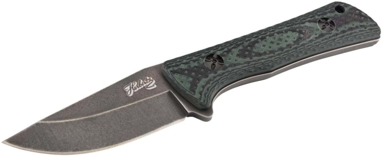 Herbertz opaskový nůž G10, 8,5 cm, zeleno-šedý