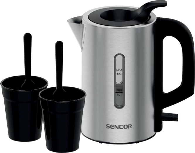 Cestovní rychlovarná konvice Sencor SWK 170SS