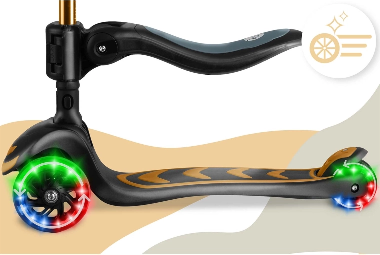 Svítící LED kola bez baterií