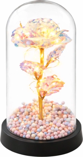 Elegantní skleněná kupole a stabilní podstavec