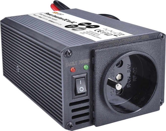 Stálý výkon 200 W, špičkově 400 W