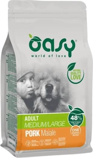 Oasy One Animal Protein Adult Medium/Large vepřové 12 kg