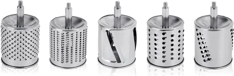 Pět výměnných bubnů pro všechny úkoly