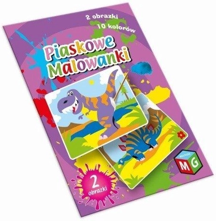 Pískové vybarvování Dinosauři