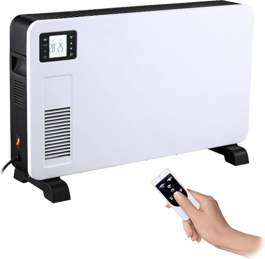 Solight horkovzdušný konvektor 2300 W s LCD displejem, ventilátorem a časovačem