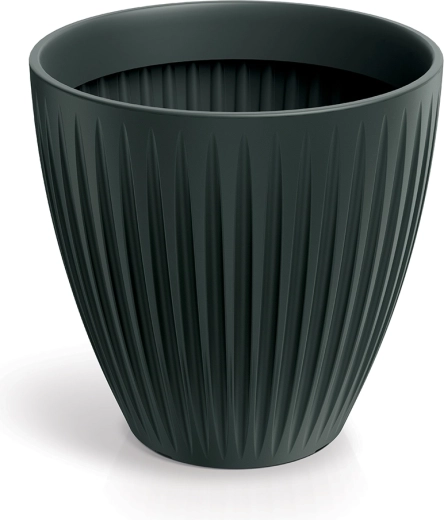 Květináč Latia Round Midl 48 cm antracit