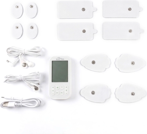 USB‑C nabíjení a sada elektrod pro okamžité použití