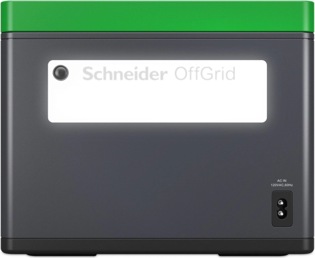 Přenosná napájecí stanice schneider electric offgrid 500 (517 wh), sinus, 2x schuko