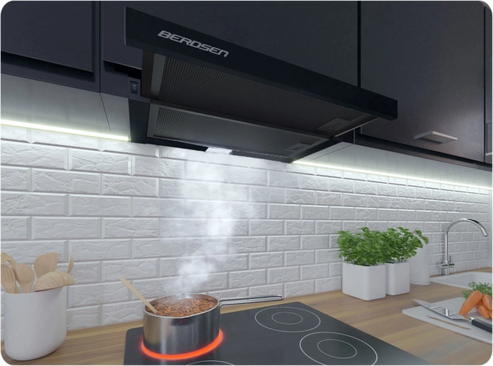 Snadná údržba díky hliníkovým filtrům