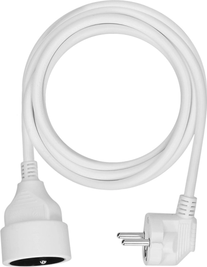 Solight prodlužovací kabel 3 m s 1 zásuvkou, 16 A, bílý