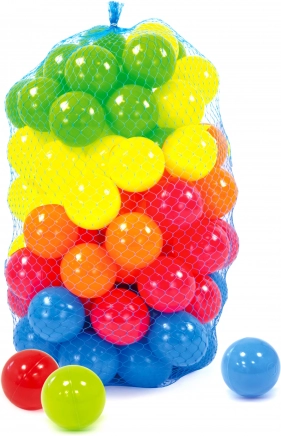 Míčky do bazénu 7 cm – sada 80 ks