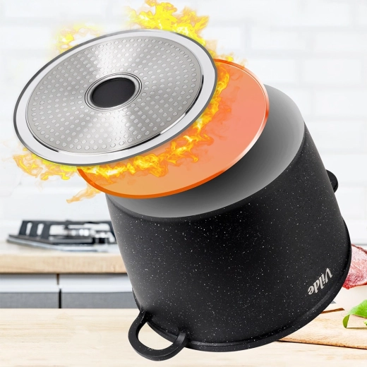 Rovnoměrný ohřev a kompatibilita s indukcí