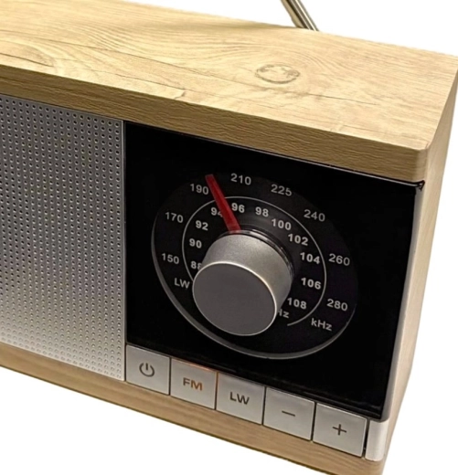 Pohodlné analogové ladění FM a LW