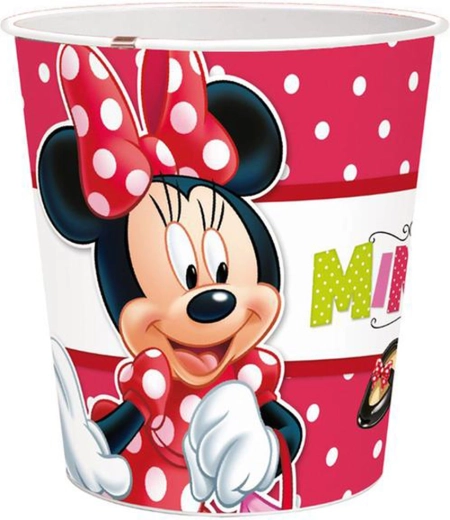 Plastový koš na odpadky Minnie 5 l, průměr 21 cm