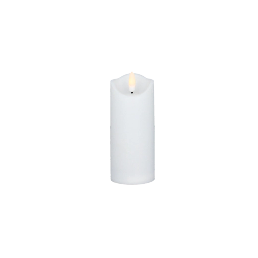 Led svíčka 15 cm s efektem plamene (mix barev)