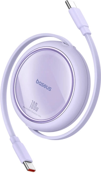 Zatahovací USB-C kabel Baseus Free2Draw, 100W, 1m