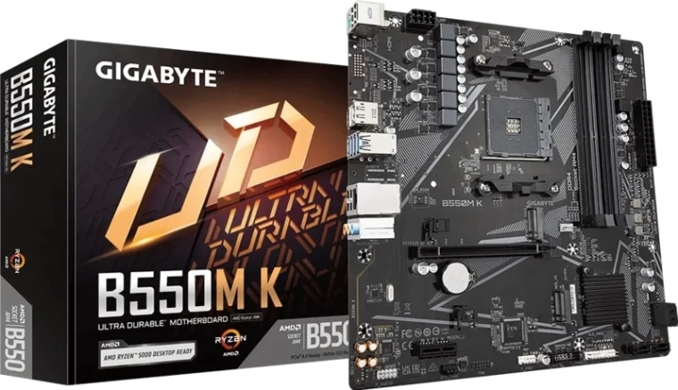 Gigabyte základní deska b550m k am4 matx
