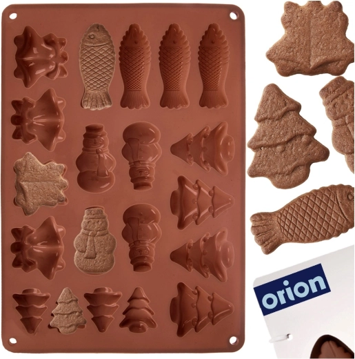 20 dutin v pěti svátečních tvarech