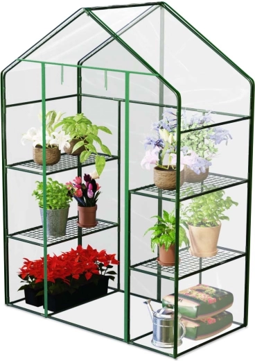 Dvě řady polic a pohodlný přístup