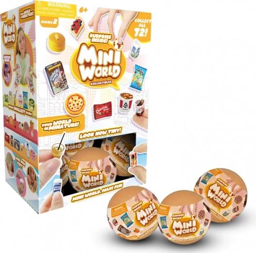 Mini World delikatesy – realistické miniatury do dětské kuchyňky