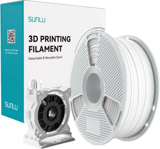 Filament Sunlu PC-ABS bílý 1,75 mm 1 kg