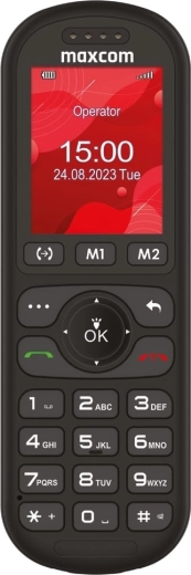 Velký displej a tlačítka pro snadné ovládání