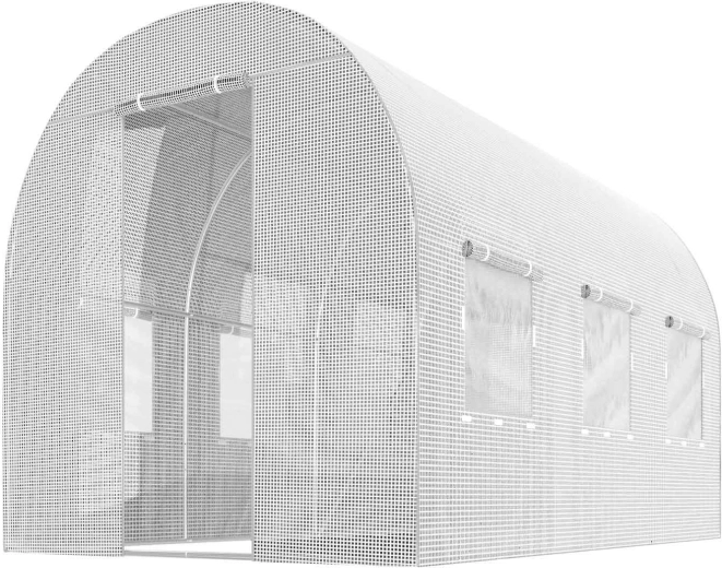 Efektivní větrání přes 6 oken s moskytiérou