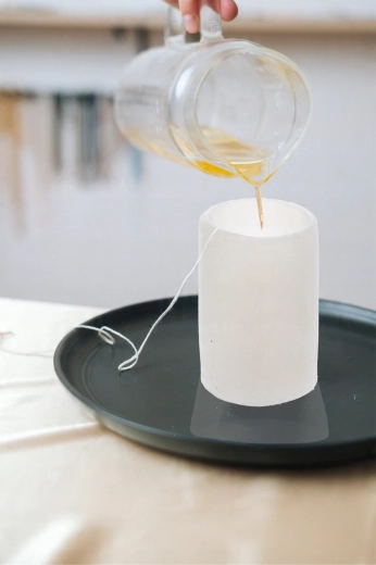 Snadné lití a vyjímání svíček