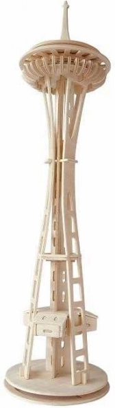 Dřevěné 3D Puzzle Seattle Tower