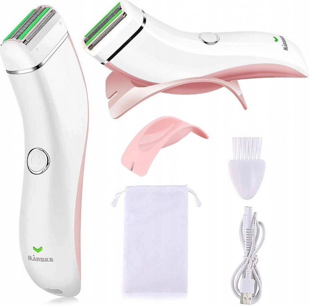 Dámský bezdrátový vodotěsný holicí strojek na tělo