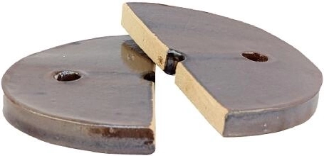 Těžítko k sudu na zelí 5,8 l keramické dvoudílné