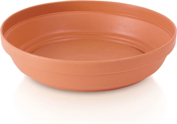 Miska pod květináč GLINKA 9,5 cm terakota