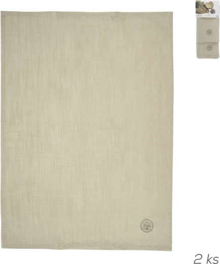 Bavlněné kuchyňské utěrky My kitchen greenish, 2 ks
